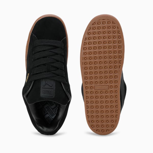 Suede XL Sneakers, PUMA Black-Puma Team Gold, extralarge-IND