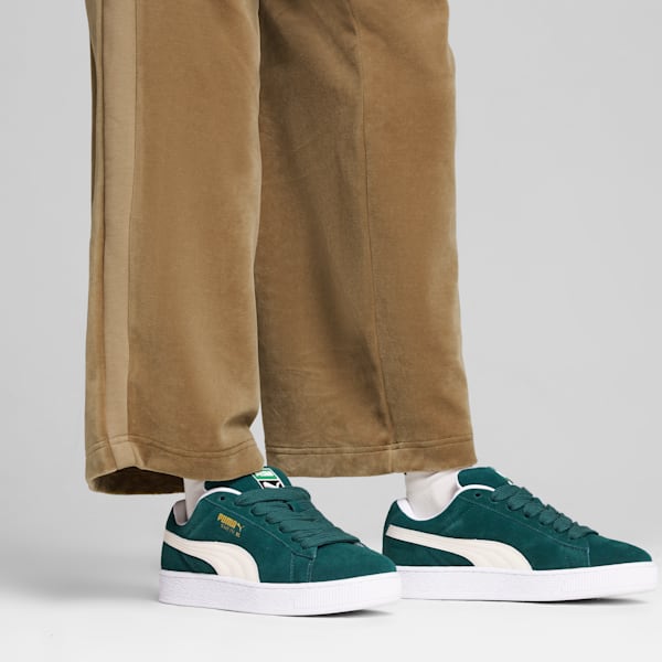 Tenis Suede XL, Dark Myrtle-Warm White, extralarge