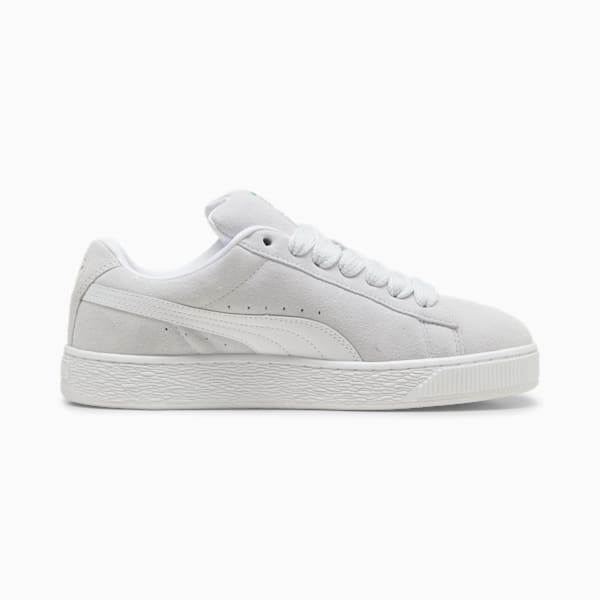 Tenis Suede XL, Silver Mist-PUMA White, extralarge
