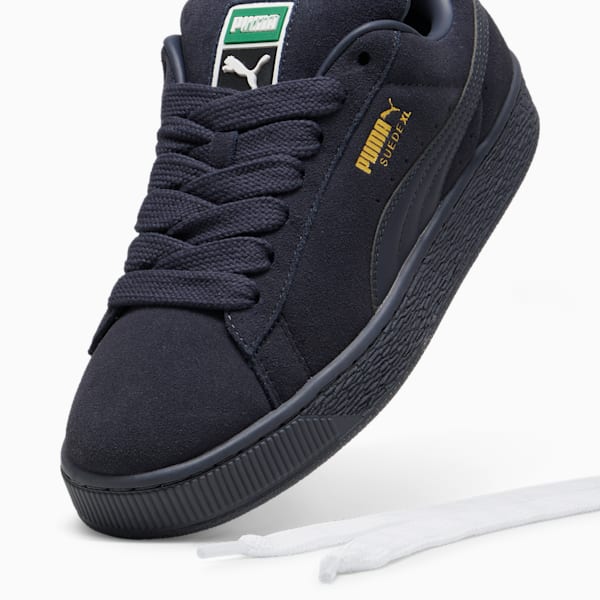 Suede XL Sneakers, Galactic Gray-Galactic Gray, extralarge