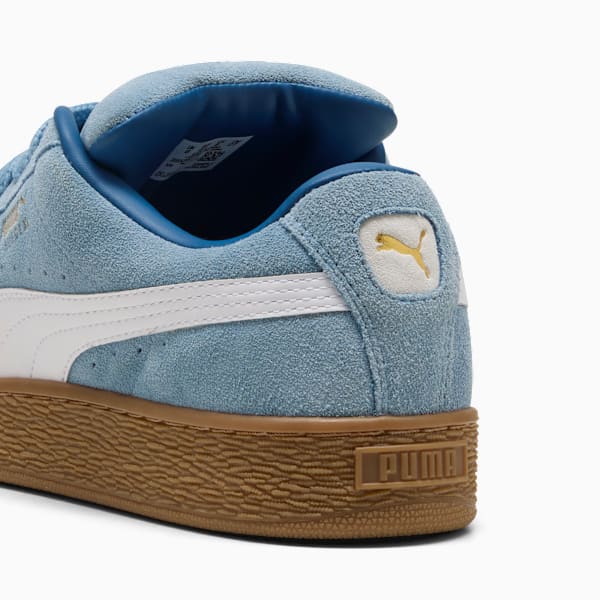 Suede XL Sneakers, Cool Blue-Gum, extralarge