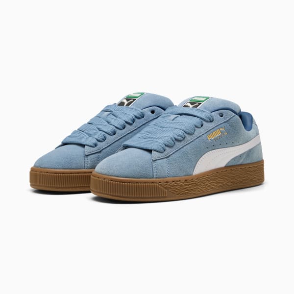 Suede XL Sneakers, Cool Blue-Gum, extralarge
