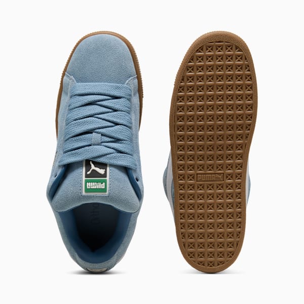Suede XL Sneakers, Cool Blue-Gum, extralarge