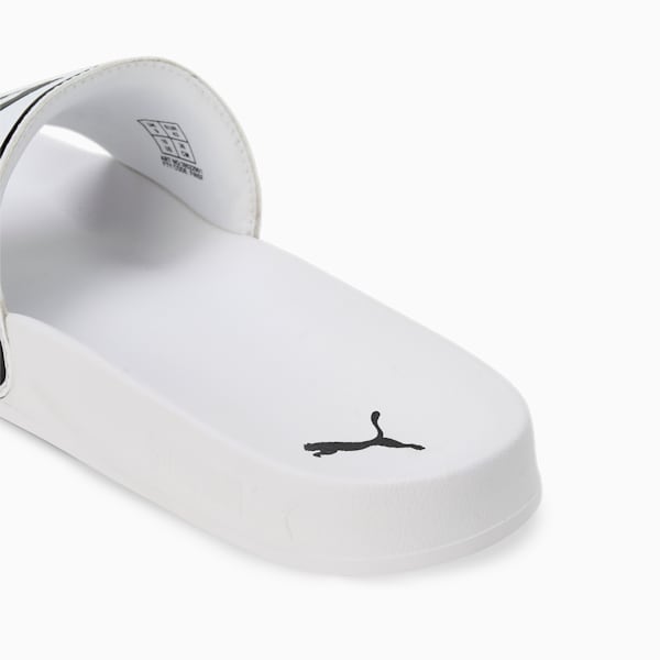 Leadcat 2.0 Slides, PUMA White-PUMA Black, extralarge-IND