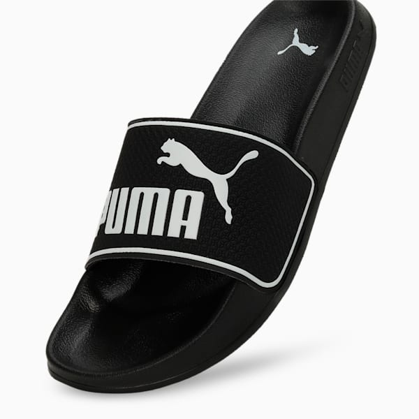Leadcat 2.0 Slides, PUMA Black-PUMA White, extralarge-IND