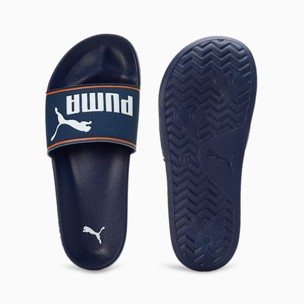 Leadcat 2.0 Slides, Persian Blue-PUMA White-Pumpkin Pie, extralarge-IND