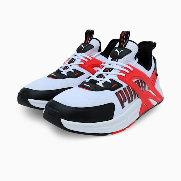 Pacer+ Sneakers, PUMA White-PUMA Red-PUMA Black, extralarge-IND