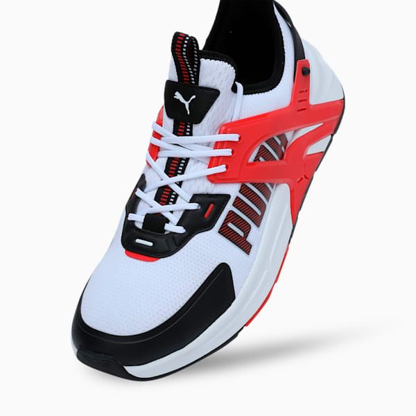 Pacer+ Sneakers, PUMA White-PUMA Red-PUMA Black, extralarge-IND