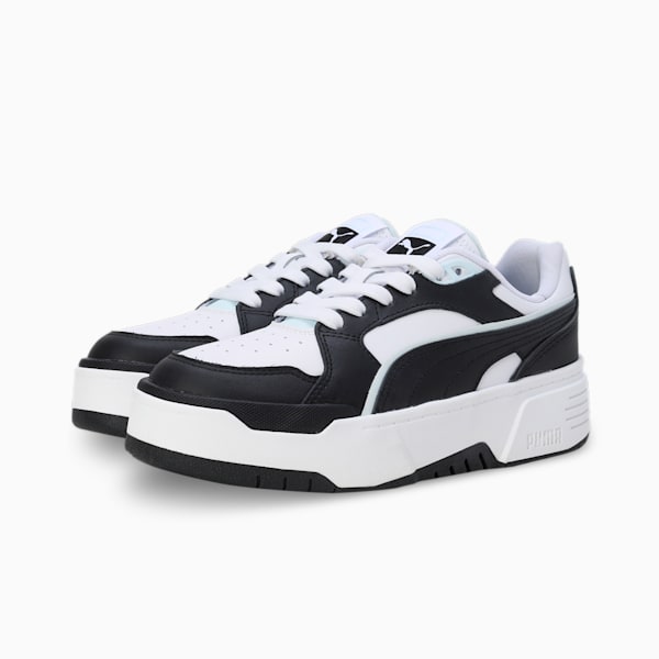 CA. Flyz Women's Sneakers, PUMA Black-PUMA White, extralarge-IND