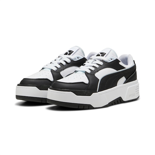 ウィメンズ カリフォルニア フライズ スニーカー, PUMA Black-PUMA White, extralarge-JPN