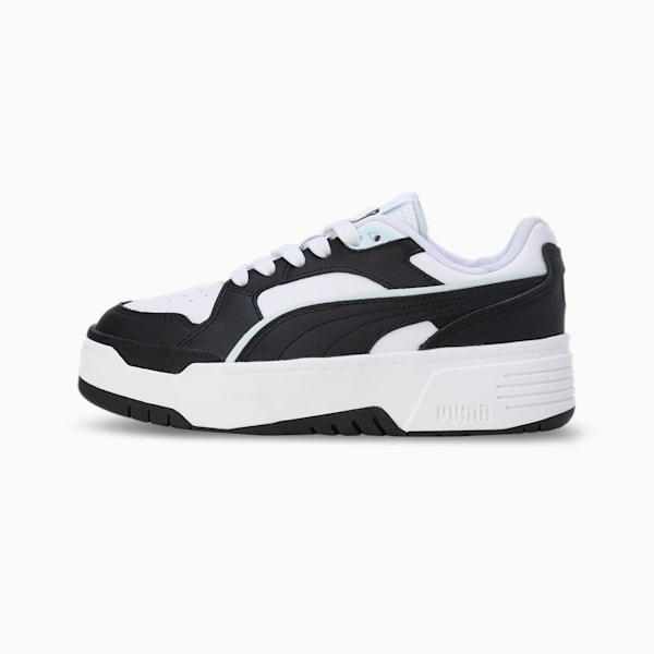 CA. Flyz Women's Sneakers, PUMA Black-PUMA White, extralarge-IND