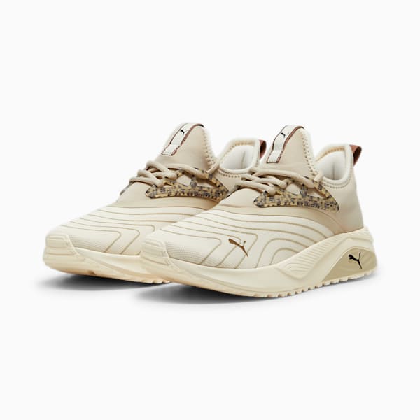 Pacer Beauty I Am The Drama Women's Sneakers, Putty-Sugared Almond-Brown Mushroom, extralarge-IND