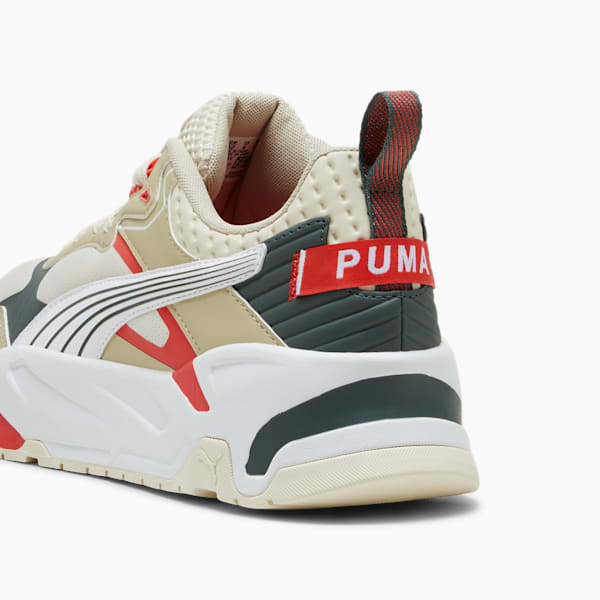 Tenis para hombre Trinity Desert Road, Alpine Snow-PUMA White-Putty-Active Red, extralarge