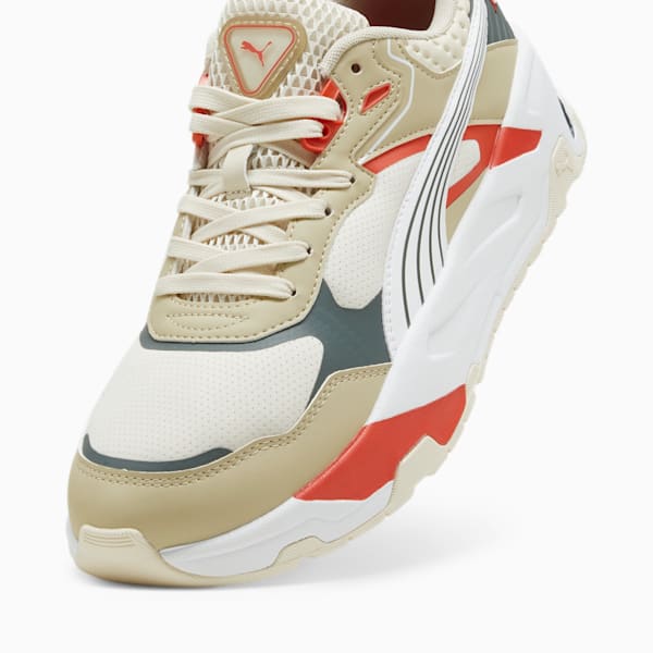 Trinity Desert Road Men's Sneakers, Alpine Snow-PUMA White-Putty-Active Red, extralarge