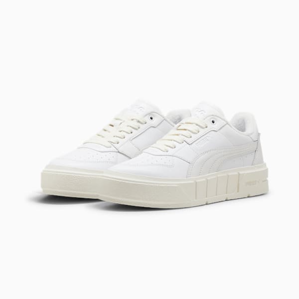 PUMA Cali Court Club 48 Women's Sneakers, PUMA White-Warm White, extralarge