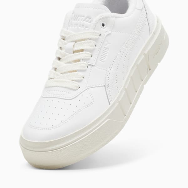 Tenis para mujer PUMA Cali Court Club 48, PUMA White-Warm White, extralarge