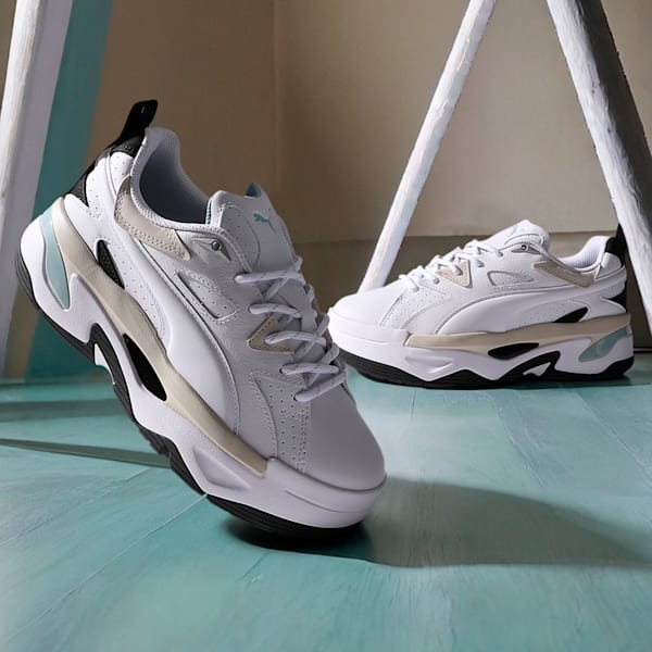 BLSTR Women's Sneakers, PUMA White-Alpine Snow, extralarge-IND