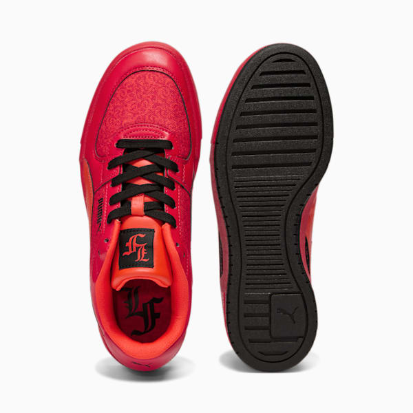 PUMA x LAMELO BALL LaFrancé CA Pro Men's Sneakers, For All Time Red-Dark Orange-PUMA Black, extralarge