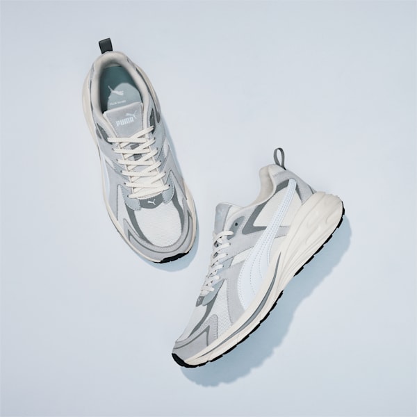 ユニセックス ヒプノティック LS スニーカー, Warm White-PUMA White-Glacial Gray, extralarge-JPN