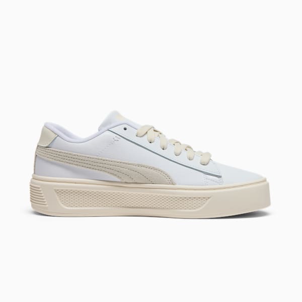 Tenis para mujer Mono Twist Smash 3.0, PUMA White-Vapor Gray-Warm White, extralarge