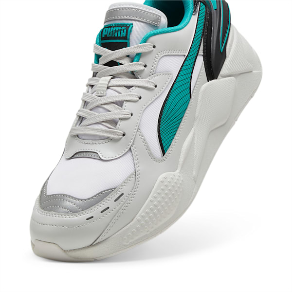 ユニセックス RS-X 40周年記念モデル スニーカー, PUMA White-Feather Gray, extralarge-JPN