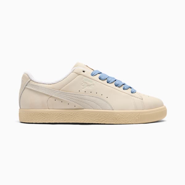 Clyde Basketball Nostalgia Sneakers, Alpine Snow-Chamomile, extralarge