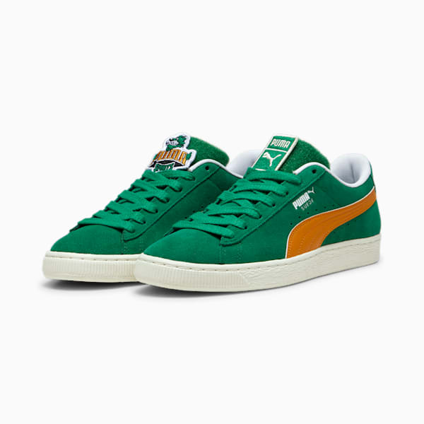 Tenis Suede Patch, Archive Green-Frosted Ivory, extralarge