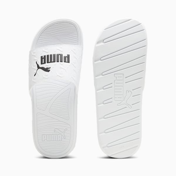 Cool Cat 2.0 Superlogo Men's Sandals, PUMA White-PUMA Black, extralarge