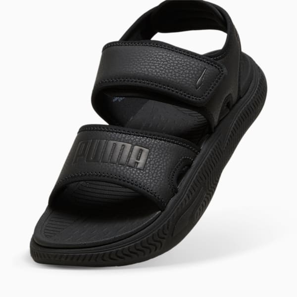 SoftridePro 24 Men's Sandals, PUMA Black-PUMA Black, extralarge-IND