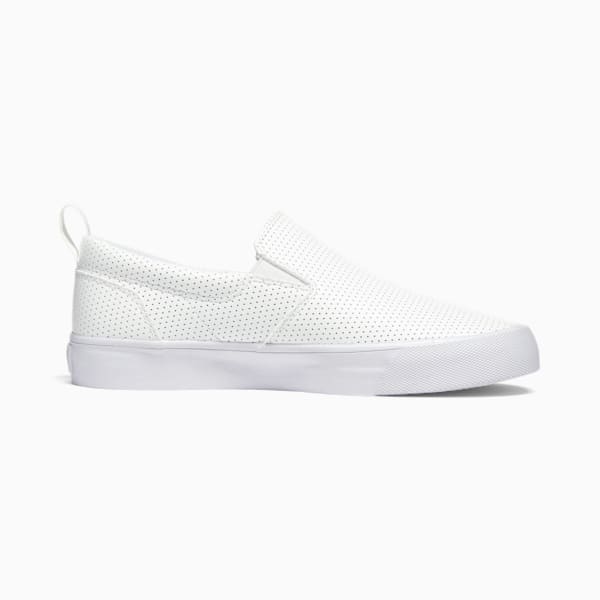 Bari Slip-On Comfort Women's Shoes, PUMA White-PUMA Black, extralarge