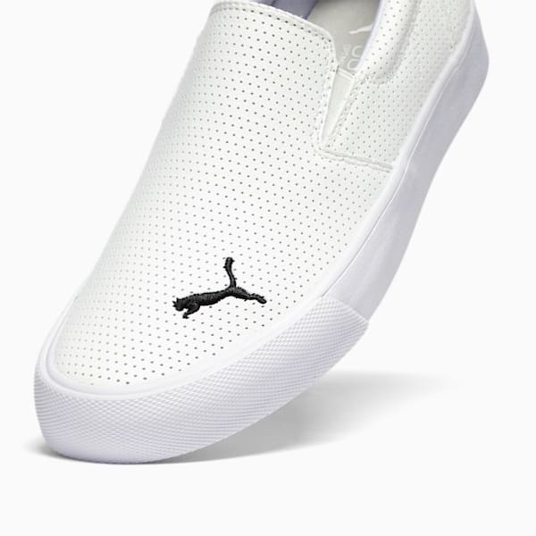 Chaussures confort à enfiler Bari, femme, PUMA White-PUMA Black, extralarge