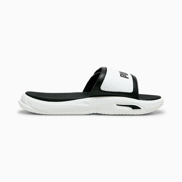 SoftridePro 24 V Men's Slides, PUMA Black-PUMA Black-PUMA White, extralarge-AUS