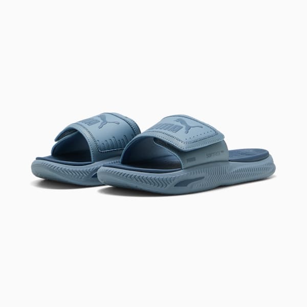 Sandalias ajustables SoftridePro 24, Cool Blue-Dark Indigo, extralarge