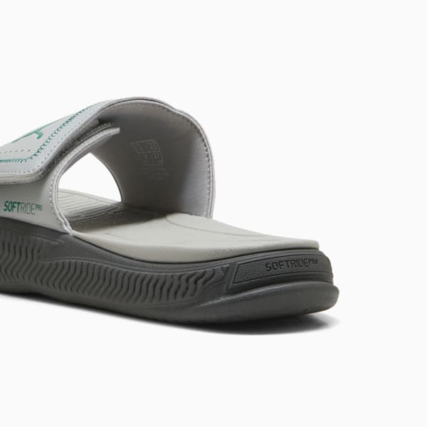 Sandalias ajustables SoftridePro 24, Gray Echo-Wild Green-Dusky Gray, extralarge