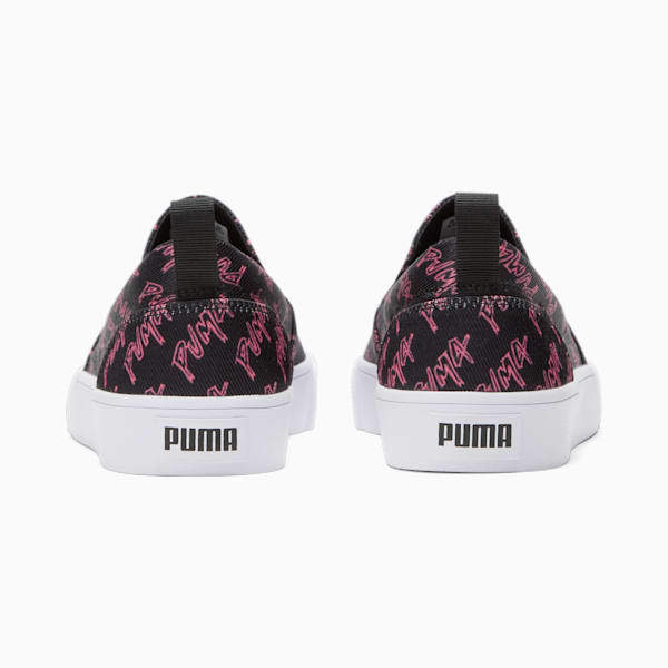 Bari Slip-On Comfort Repeat Women's Shoes, PUMA Black-Strawberry Burst-PUMA White, extralarge