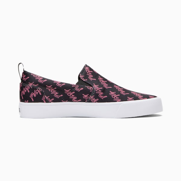 Bari Slip-On Comfort Repeat Women's Shoes, PUMA Black-Strawberry Burst-PUMA White, extralarge