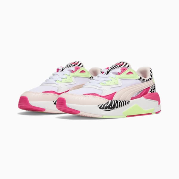 X-Ray Speed Unexpected Women's Sneakers, PUMA White-Frosty Pink-PUMA Pink, extralarge