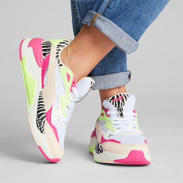 X-Ray Speed Unexpected Women's Sneakers, PUMA White-Frosty Pink-PUMA Pink, extralarge
