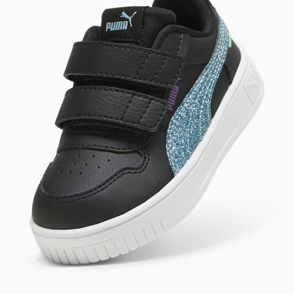 Carina Street Deep Dive Toddlers' Sneakers, PUMA Black-Turquoise Surf, extralarge