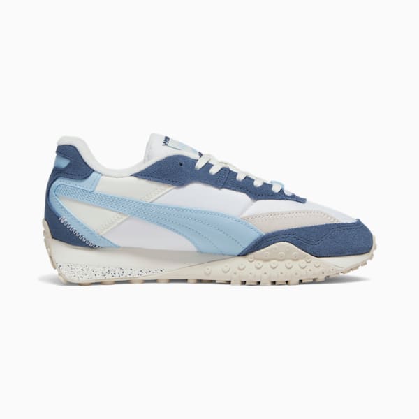 Tenis para mujer Blktop Rider, Warm White-Inky Blue, extralarge