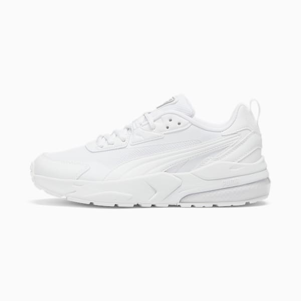 Zapatos deportivos Vis2K para mujer, PUMA White-PUMA White, extralarge