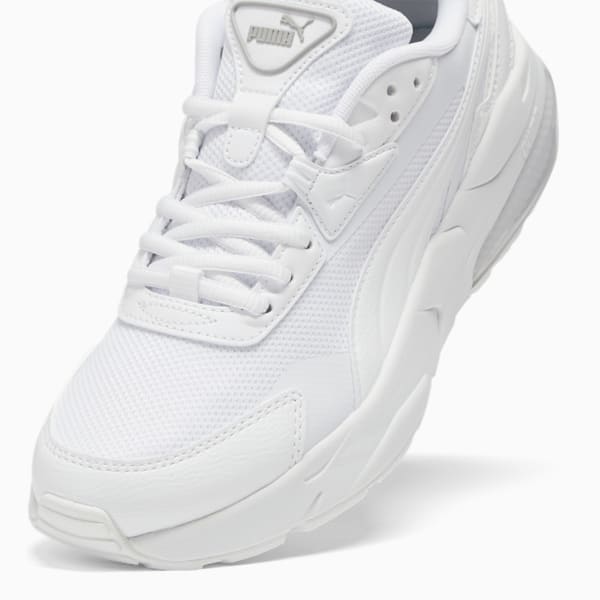 Zapatos deportivos Vis2K para mujer, PUMA White-PUMA White, extralarge