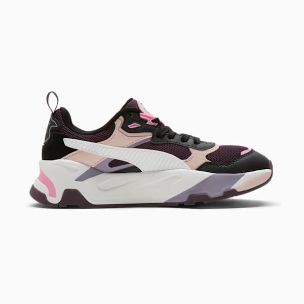 Tenis Trinity para mujer, Midnight Plum-PUMA White-PUMA Black-Mauve Mist, extralarge