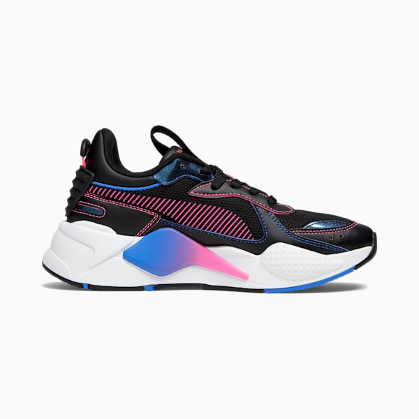 RS-X Cosmic Girl Big Kids' Sneakers, PUMA Black-Ravish-Ultra Blue, extralarge