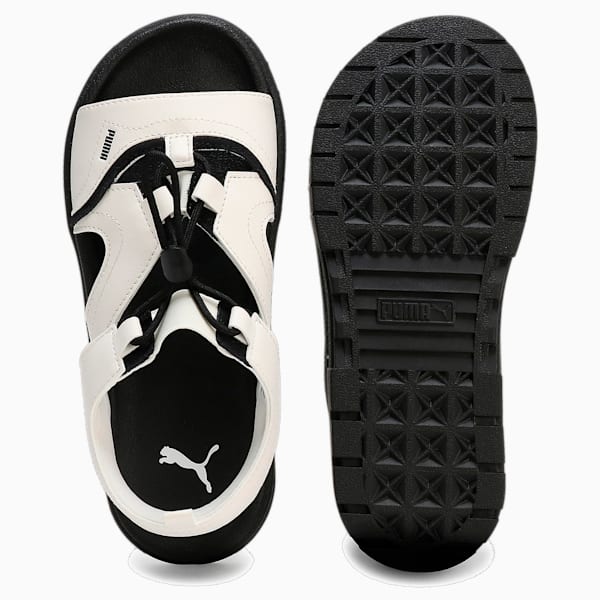 ウィメンズ メイズ レース SP サンダル, Warm White-PUMA Black