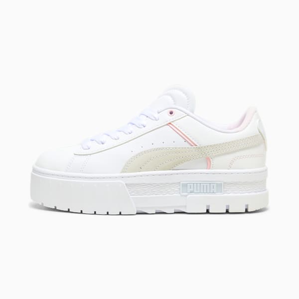 Mayze Queen of Hearts Women's Sneakers, PUMA White, extralarge