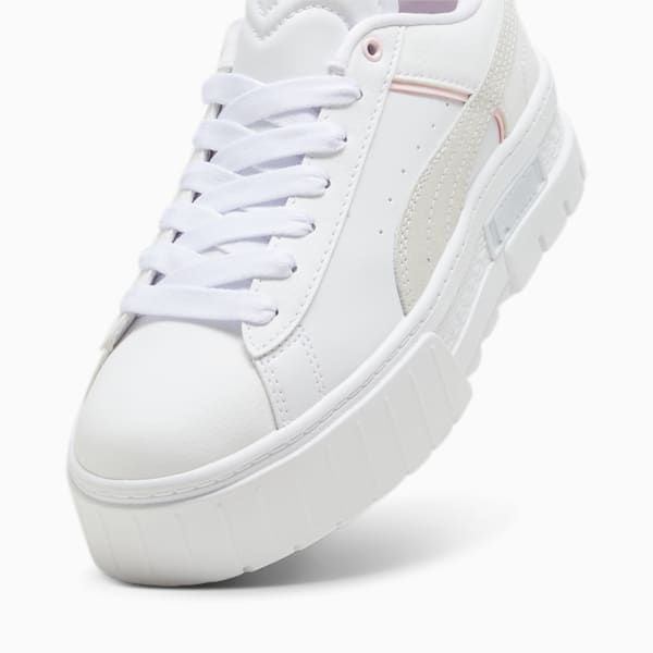 Mayze Queen of Hearts Women's Sneakers, PUMA White, extralarge-IND