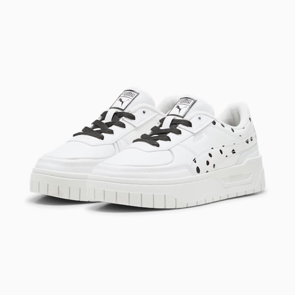 Tenis para mujer Cali Dream Dalmatian, PUMA White-PUMA Black, extralarge