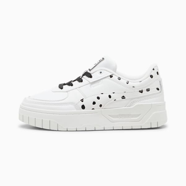 Tenis para mujer Cali Dream Dalmatian, PUMA White-PUMA Black, extralarge