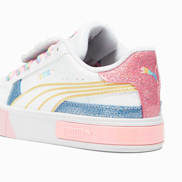 PUMA x L.O.L. SURPRISE! Cali Star Little Kids' Sneakers, PUMA White-Flaxen-Racing Blue, extralarge